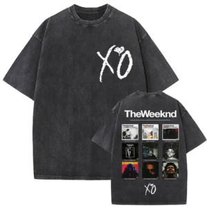 The Weeknd XO Tour 2025 Vintage Washed T Shirt Men's Women Pop Music